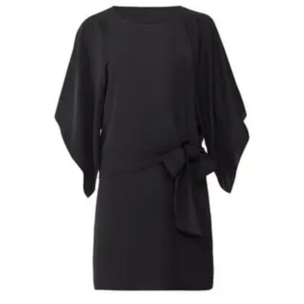 Amanda Uprichard Spruce‎ Green Side Tie Gorgeous Dress